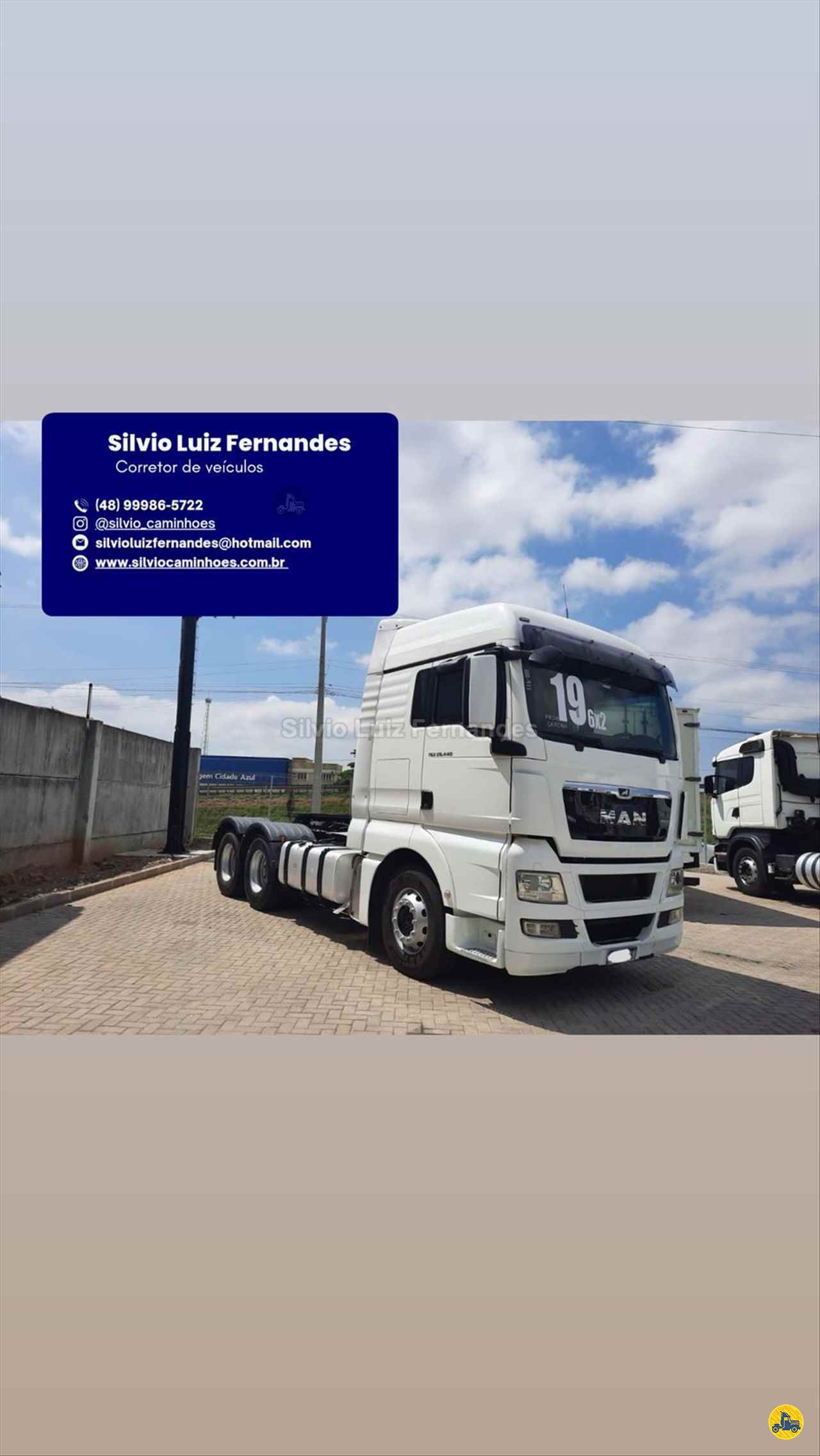 CAMINHAO MAN TGX 28 440 Cavalo Mecânico Cavalo 6x2 Silvio Caminhões TUBARAO SANTA CATARINA SC
